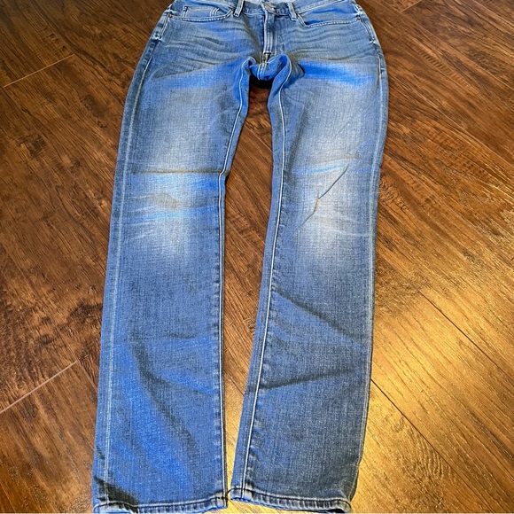 FRAME L'Homme Slim Fit Blue Denim Jeans | Size 31 - Picture 6 of 9